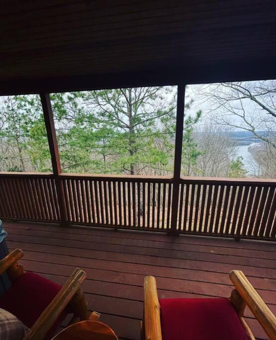 Eagle Crest Cabin, White River View With Hottub Юрика Спрингс Экстерьер фото